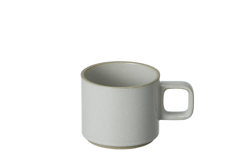 HASAMI PORCELAIN マグカップ S グロスグレー 磁器 日本 EPISO 福井