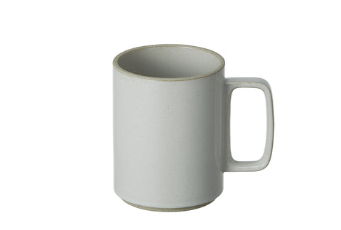 HASAMI PORCELAIN マグカップ L グロスグレー 磁器 日本 EPISO 福井
