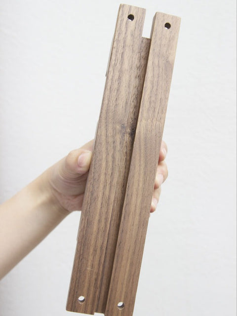Wood Bracket ZIG ミニガラスシェード ホワイト ブラケットの土台 EPISO 福井