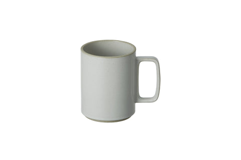 HASAMI PORCELAIN マグカップ L グロスグレー 磁器 日本 EPISO 福井