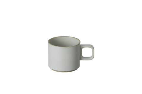HASAMI PORCELAIN マグカップ S グロスグレー 磁器 日本 EPISO 福井